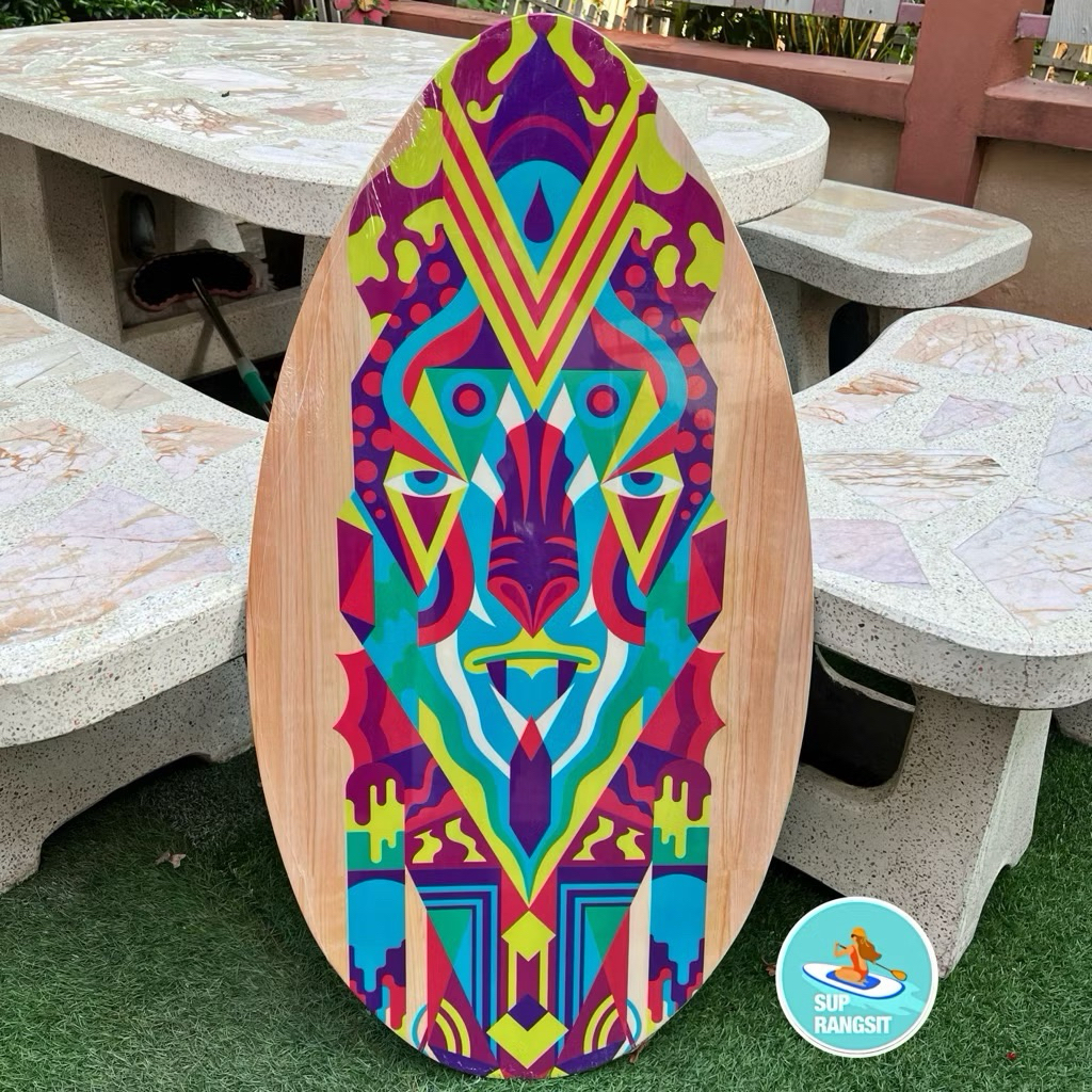 พร้อมส่ง skim board 35" flatland สกิมบอร์ด เซิร์ฟบก เซิร์ฟชายหาด เซิร์ฟน้ำตื้น for beginner skim board