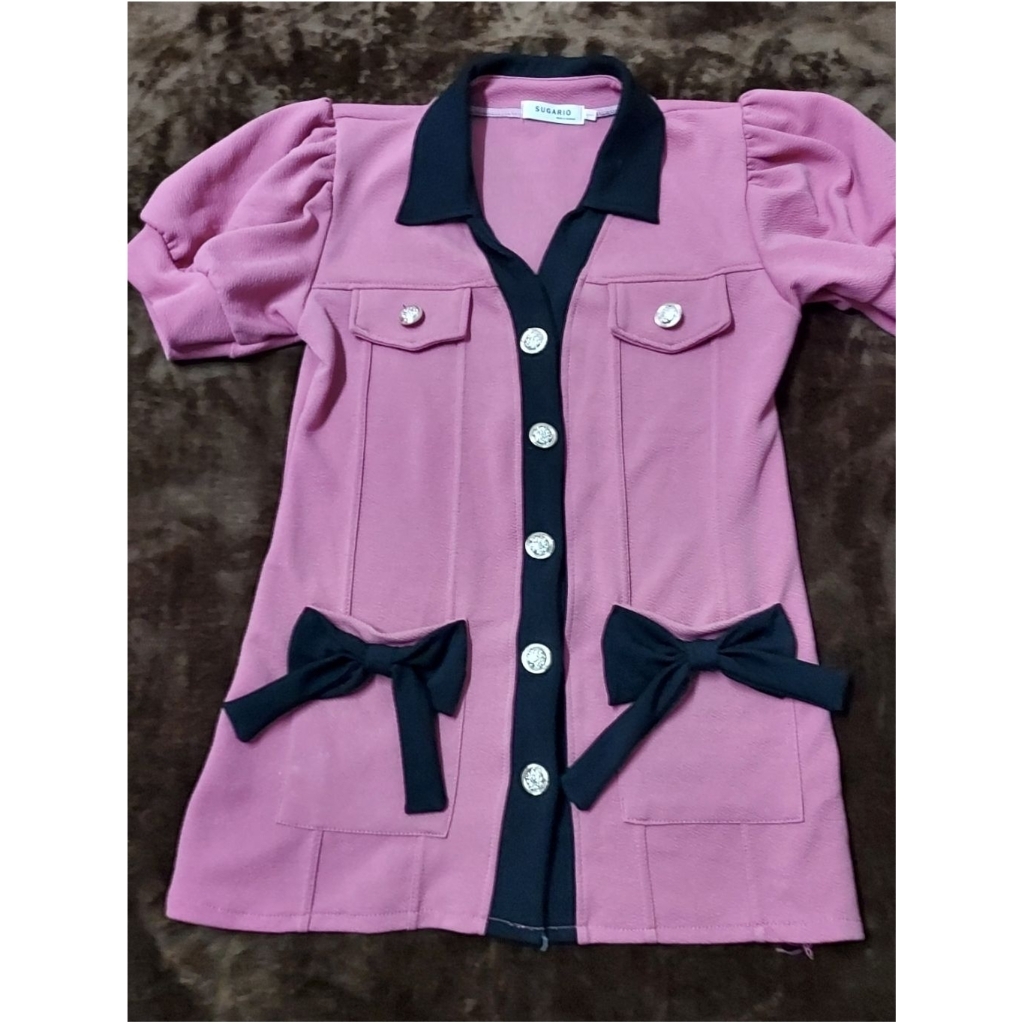 เสื้อผ้าวูลเวฟอย่างดีป้ายSugarioซื้อมาไม่เคยใส่สภาพ99%เพราะซักแล้วค่ะ