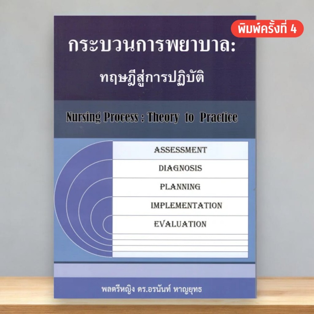 พิมพ์ 4 | กระบวนการพยาบาล: ทฤษฎีสู่การปฏิบัติ | NURSING PROCESS: THEORY TO PRACTICE | 9786166306453