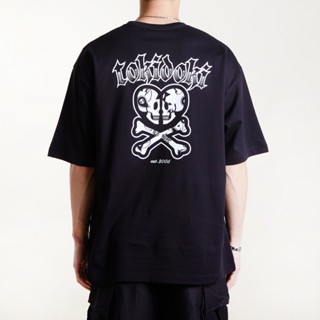 TOKIDOKI เสื้อยืด DOUBLE SKULL S/S TEE