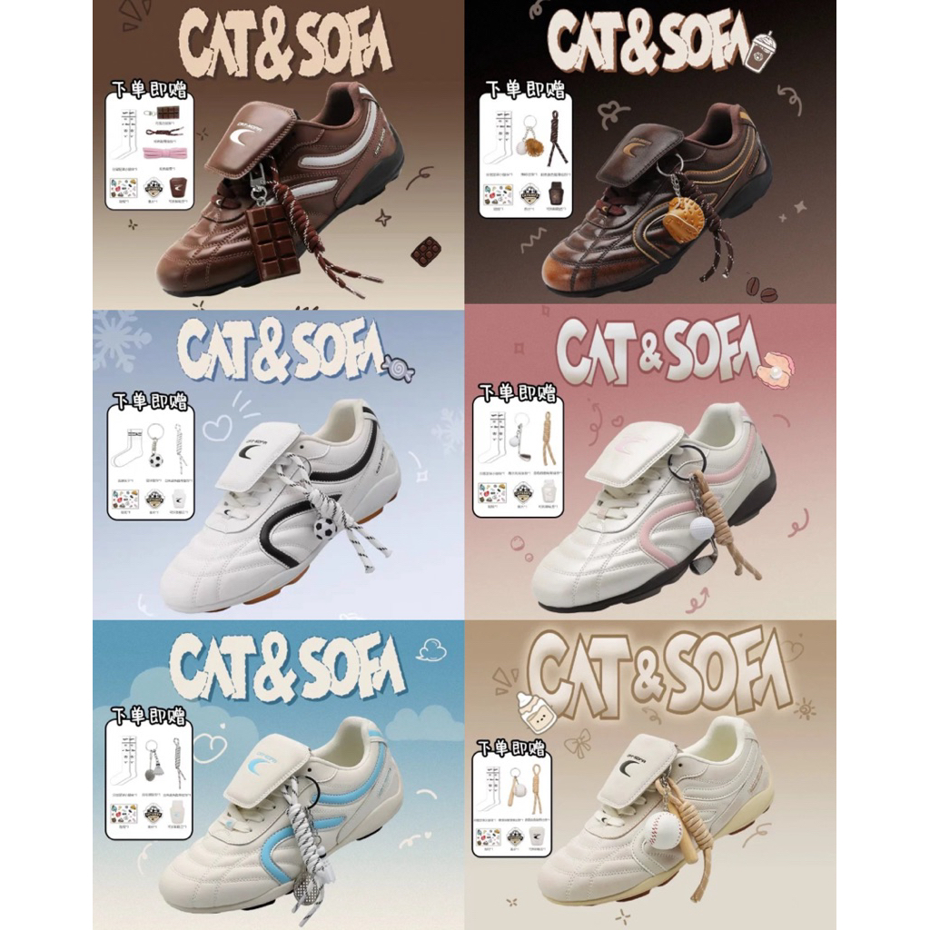 CAT&SOFA | pre-order รองเท้า รุ่น Sports  มีของแถม สั่งจากแบรนด์โดยตรงแท้💯