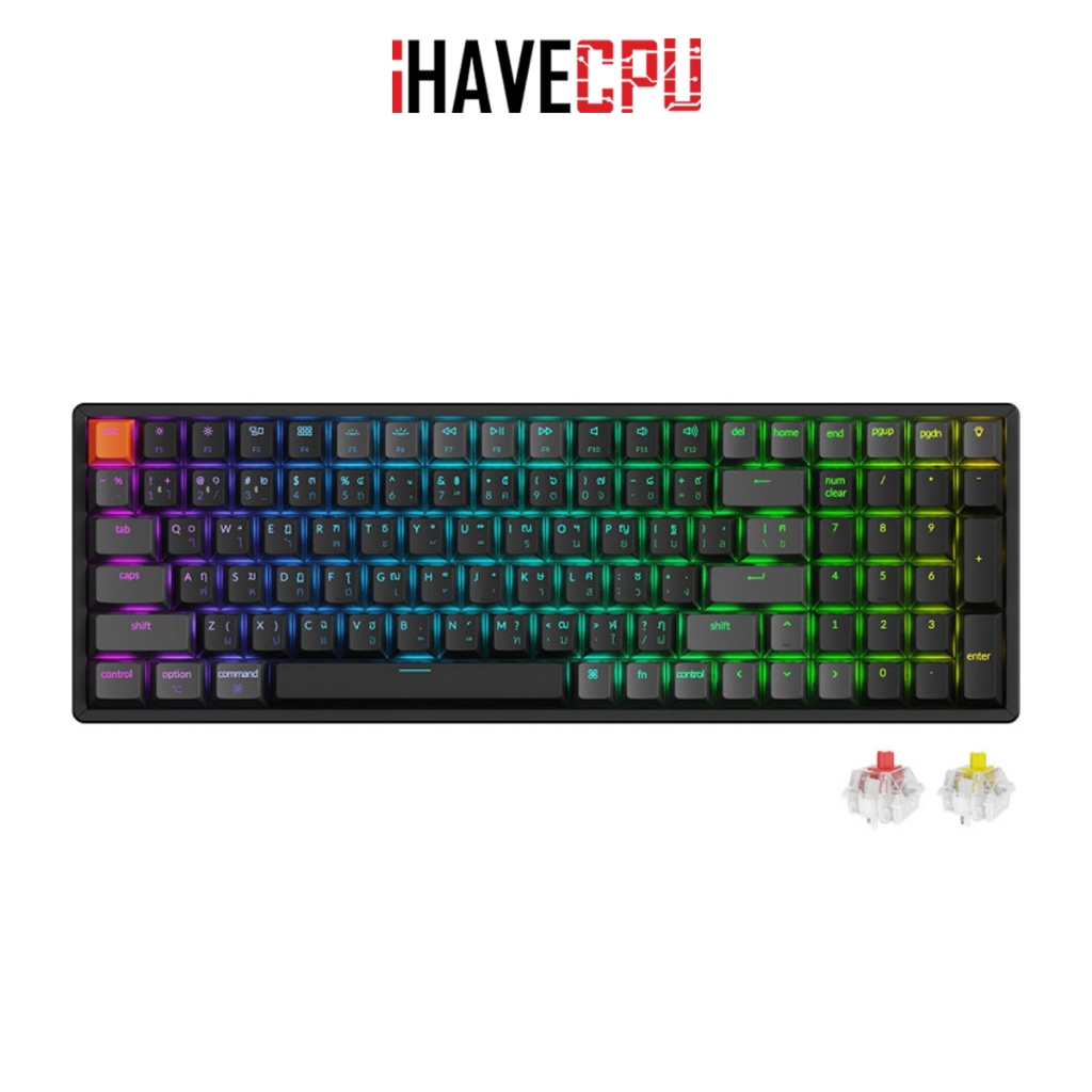 คีย์บอร์ด (keyboard) iHAVECPU KEYCHRON K4X QMK WIRELESS (VERSION 3) (EN/TH)