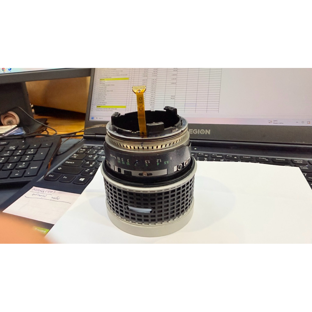 ชุดมอเตอร์โฟกัสเลนส์ canon 70-200mm IS II USM/ Motor Focus 70-200mm canon