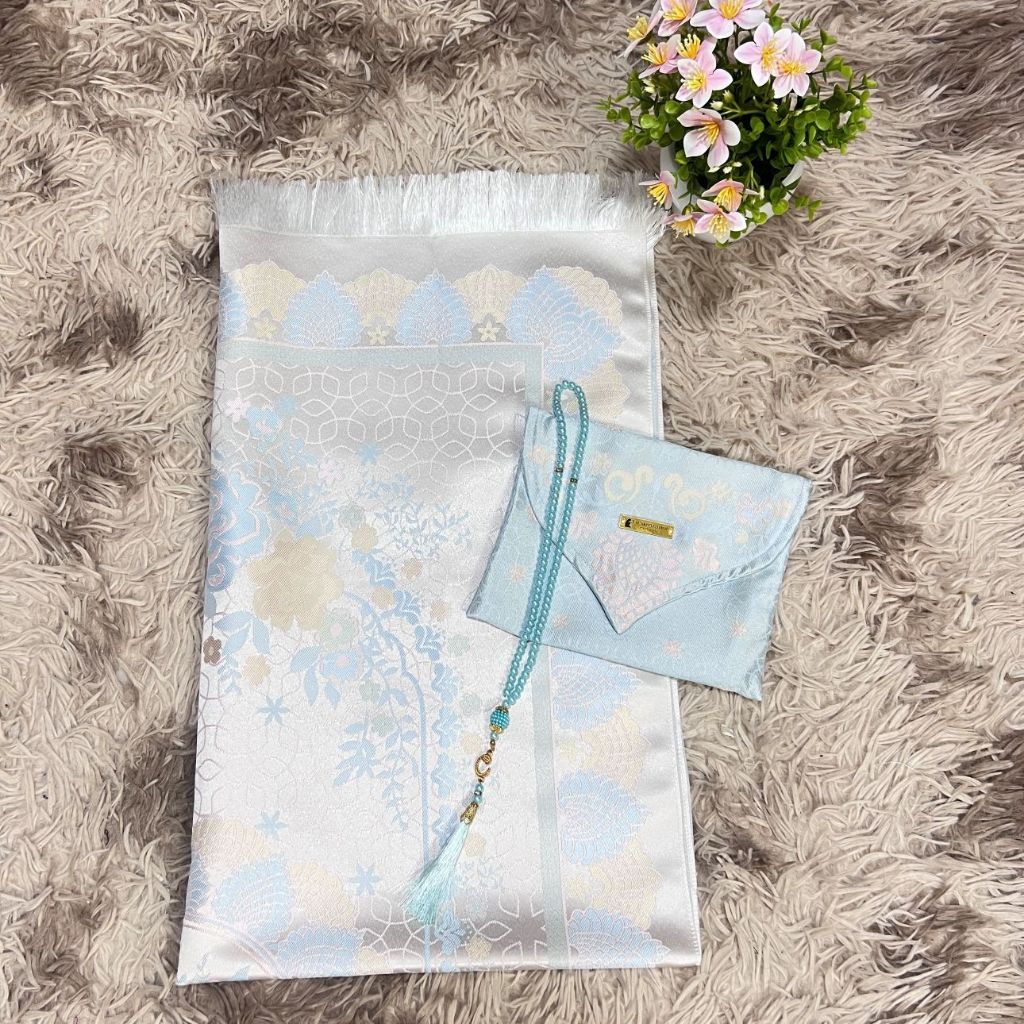 พรมปูละหมาดพกพา ผ้าปูละหมาดพกพา (sejadahtravel) ขนาด70x110cmพร้อมส่ง