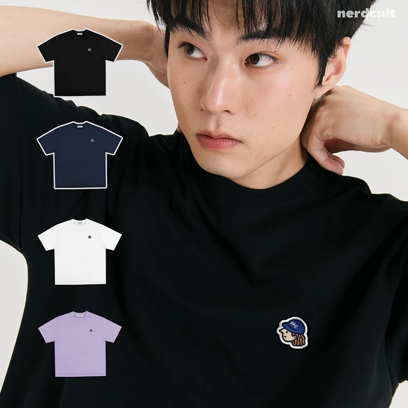 NERDCULT | NC EMBLEM TEE | RELAX CUT™ (เสื้อยืดทรงหลวม)