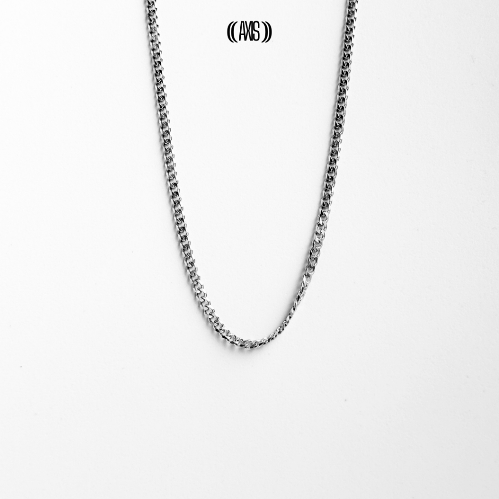 AXIS CORE CHAIN  316L Stainless Steel Necklace  60cm สร้อยคอสแตนเลสผู้ชาย / Unisex กันน้ำ ไม่ดำ