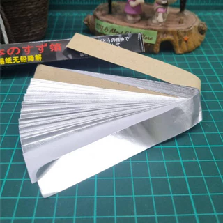 ได้ 1 กล่อง ฟอยล์(Foil film)บาง 0.7-1.5 ไมครอน