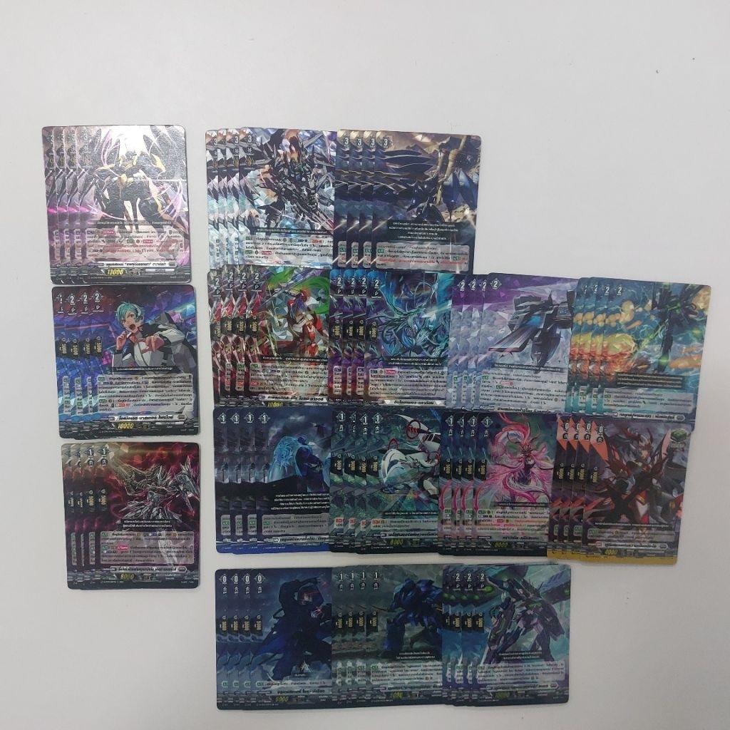 D-Cp09 Vanguard D การ์ดไฟท์ แวนการ์ด คอมพลีท เทา น้ำเงิน เขียว เหลือง แดง กีโฟ - รูปที่ 4