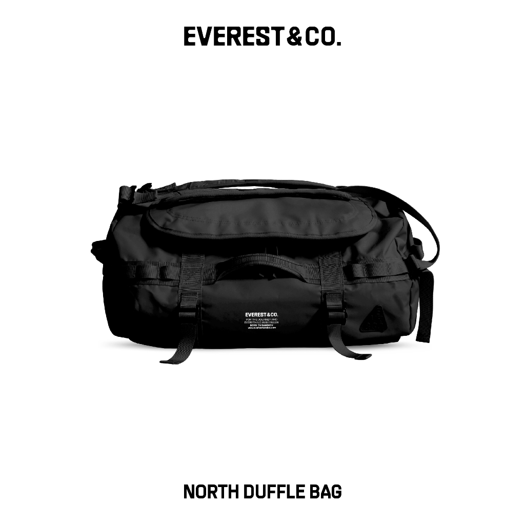 EVEREST&CO. North Duffle Bag กระเป๋าดัฟเฟิลกันน้ำ 100% ถือ สะพายหลังได้ ขนาด 50 ลิตร