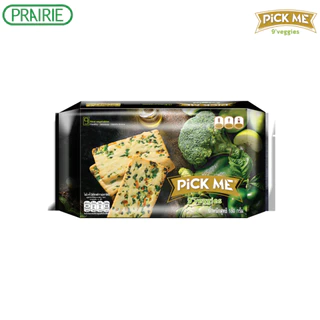 พิคมี ไนน์เวจจี้ บิสกิต รสผักรวม 180 กรัม / Pick Me 9’Veggies Biscuit 180g.