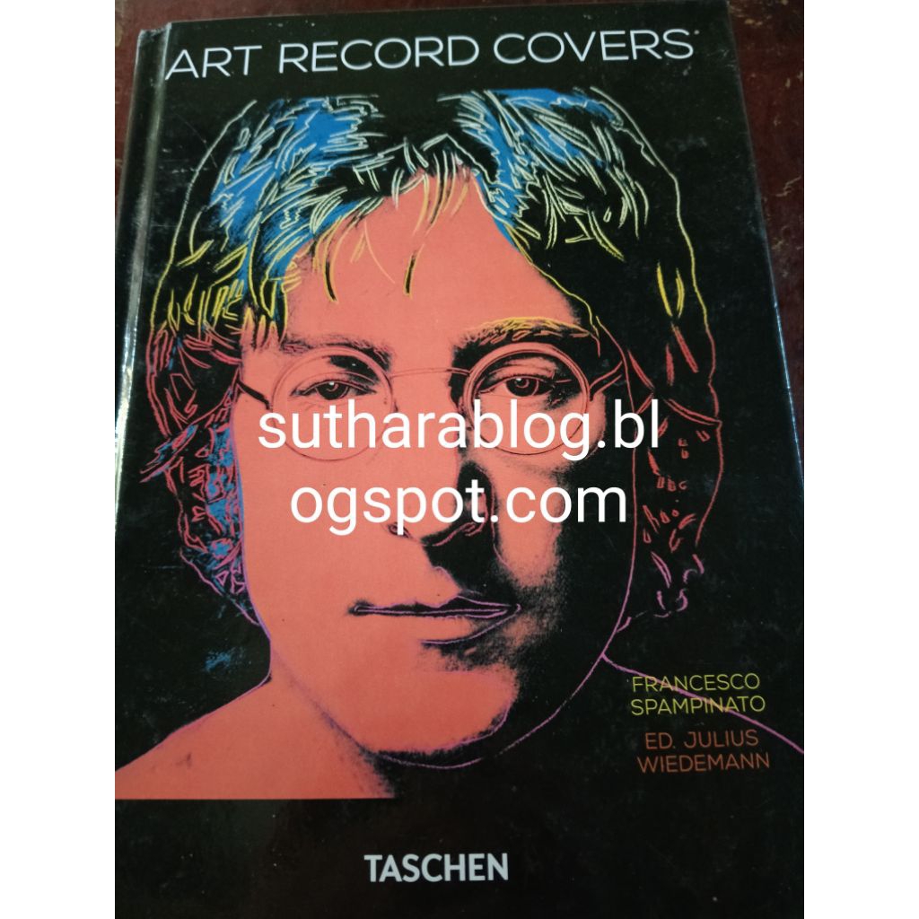 Art Record Covers Taschen มือ2 สภาพ90% ทักแชทก่อนสั่งซื้อ John Lennon,Björk,Aphex Twin,Keith Haring,