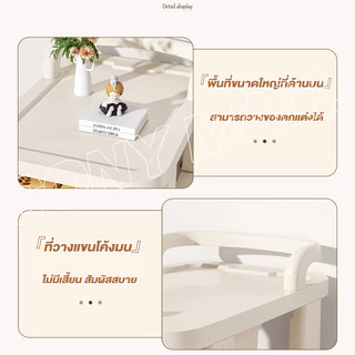 CONY รถเข็นเก็บของ ชั้นวางของมีล้อ 3/4/5 ชั้น ลิ้นชักเก็บของเข็นได้ นชักใส่ของอเนกประสงค์ ของใช้ในบ้าน
