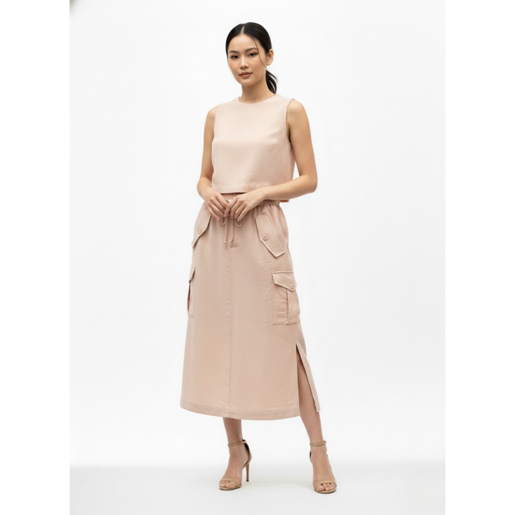 TANGO TANGERINE - SARA SKIRTกระโปรงทรงเอ