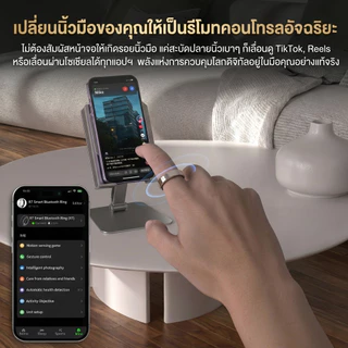 [NEW]Axon Smart Ring Gen 1 แหวนอัจฉริยะ ใส่แทนนาฬิกา วัดสุขภาพ วัดชีพจร นอนหลับ IP68 รองรับเมนูภาษาไทย รับประกัน 2 ปี