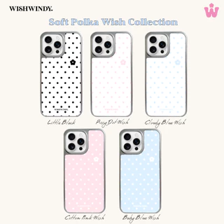 Soft Polka Wish Collection sliver case For iPhone case เคสไอโฟน | Wishwindy