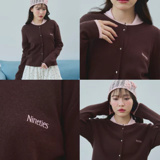 Nineties Design : Cardigan เสื้อคลุมคาร์ดิแกน ผ้าไหมพรม รุ่น Lauren