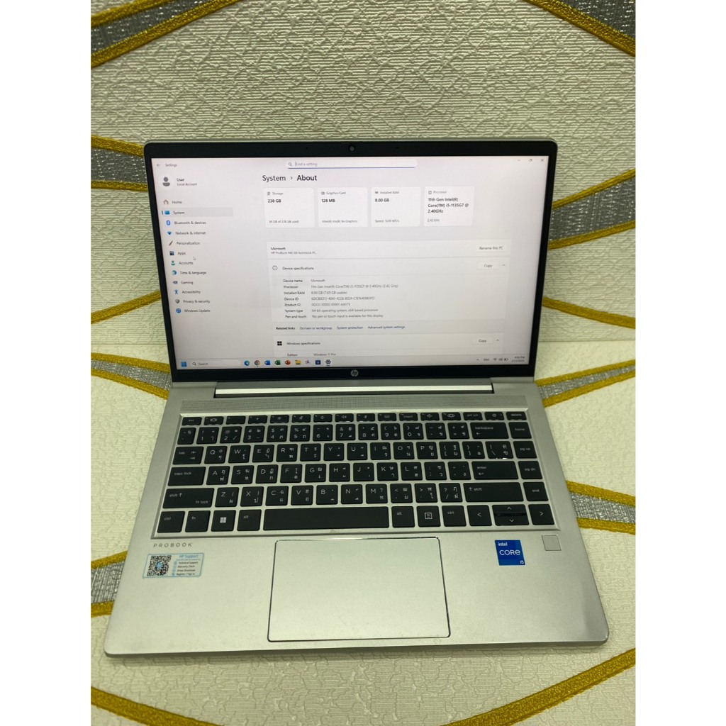 HP ProBook 440 G8 i5-1135G7@2.4/ Ram 8 GB / SSD 256