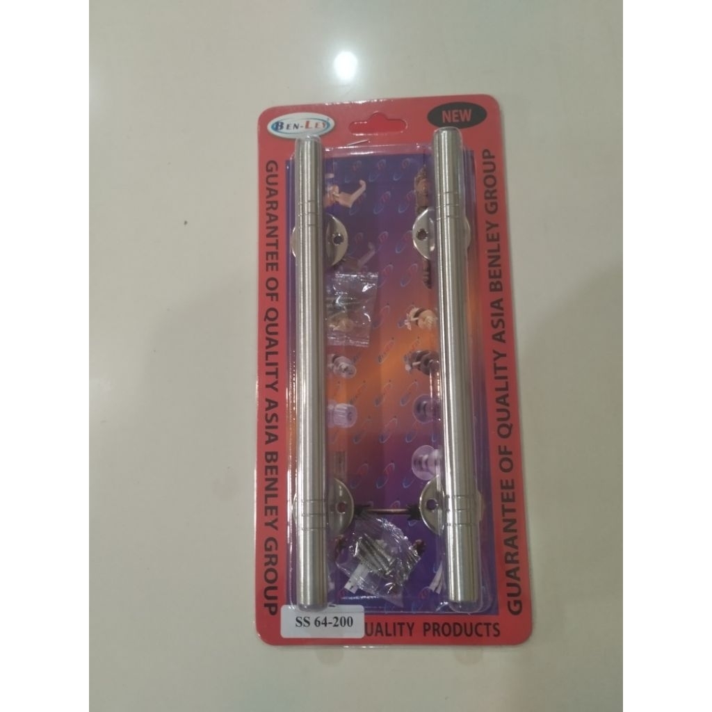 มือจับสแตนเลสแท้304(ตัน)ขนาด8"  เรียบหรู ดูดี  (ราคา/คู่)