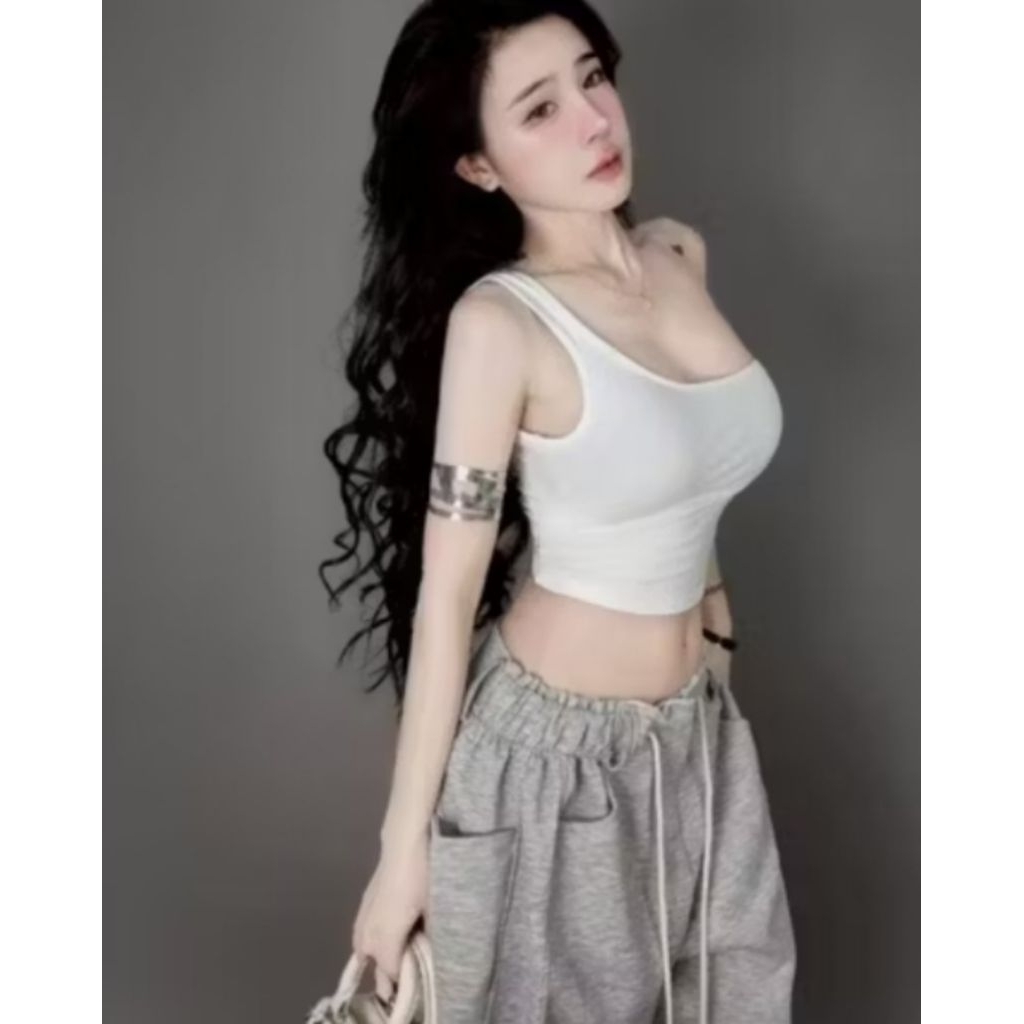 Thanyathepเสื้อสายเดี่ยว สายเบี่ยง คอป ลุตสาวสปอต ป้ายธัญเทพ