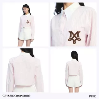 Merge Official - Cryssie Crop Shirt (พร้อมส่ง)