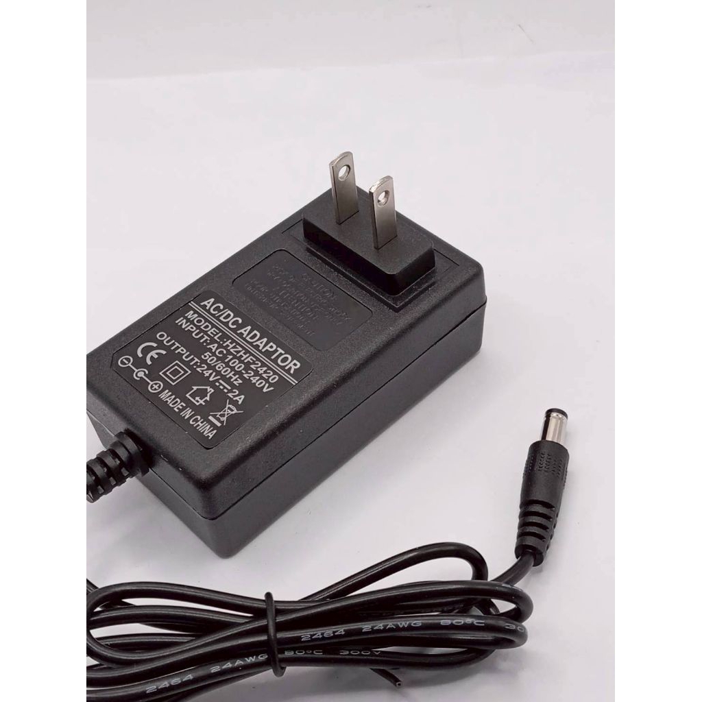 ถูกกว่า Adapter 24V 2A แหล่งจ่ายไฟ 24V 2A หัวต่อ 5.5x2.1mm พร้อมส่ง จากกทม
