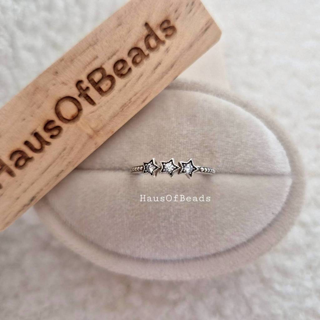 ⭐️ NEW ของแท้ 100% ⭐️ Celestial 3 Stars Ring