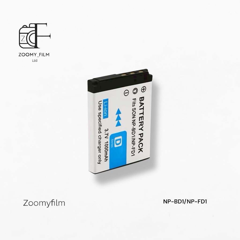แบตเตอรี่คุณภาพสูง รุ่น NP-BD1/FD1 / Battery NP-BD1/FD1ความจุ 1000 mAh