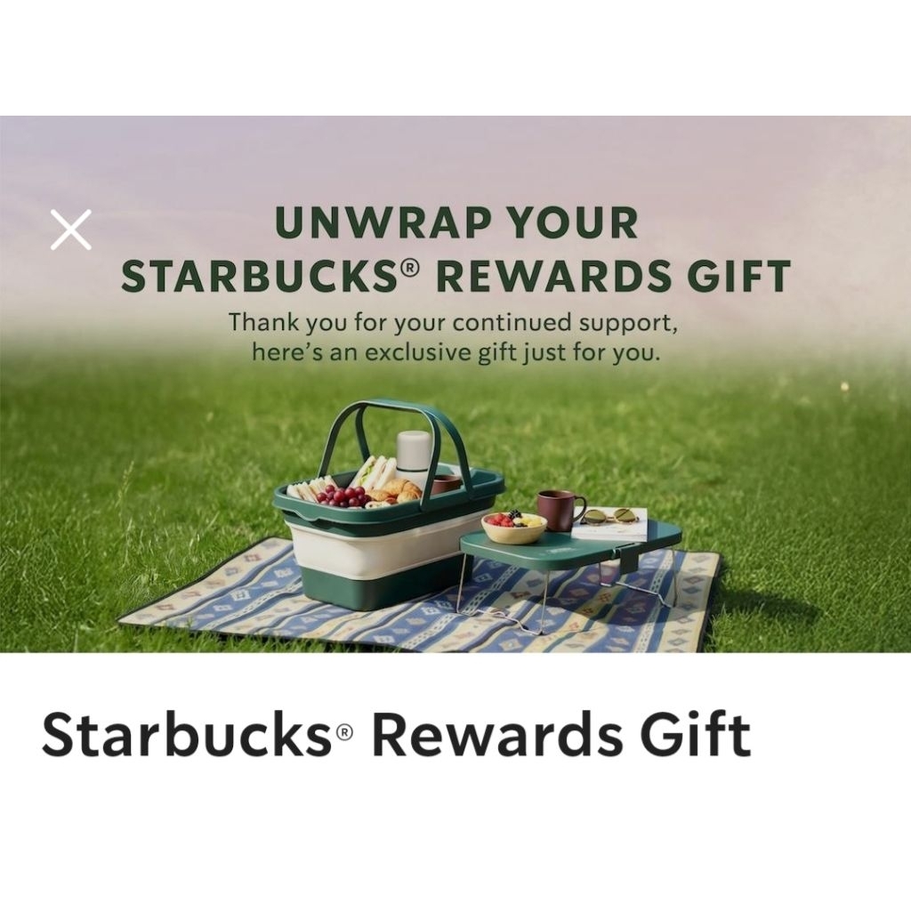 Starbucks Rewards gift