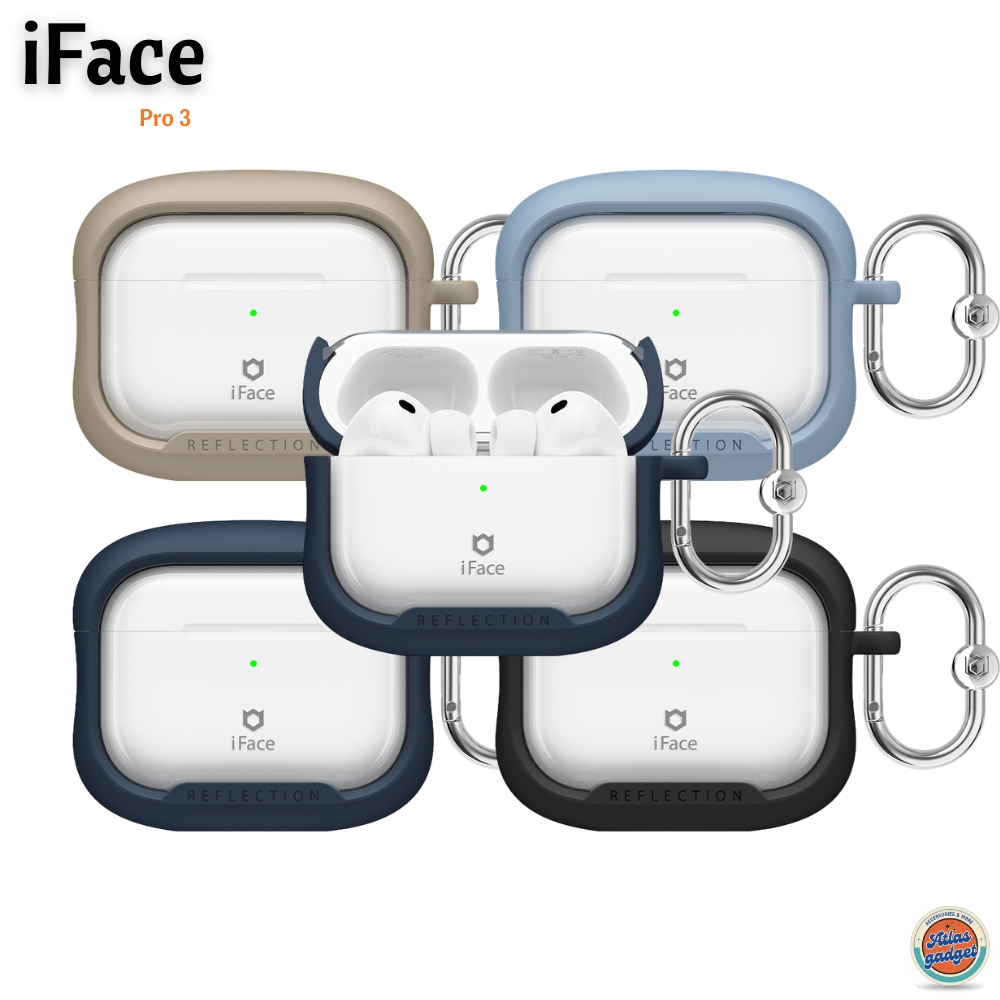 iFace Reflection Case เคสสำหรับ AirPods Pro 3 (2025) - เคสกันกระแทก ดีไซน์ใส พรีเมียม ของแท้ 100%