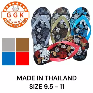 รองเท้าแตะ รองเท้าหูหนีบ #ลายช้าง Size 9.5-11