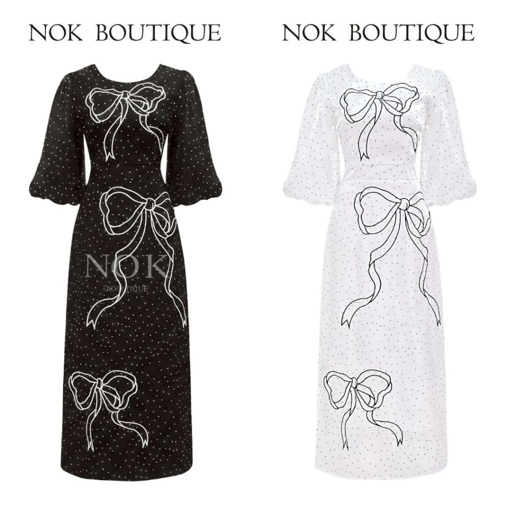 CD091, CD092 เดรสใส่เที่ยวใส่ออกงานใส่ทำงาน สวย พร้อมส่งในไทย น่ารัก