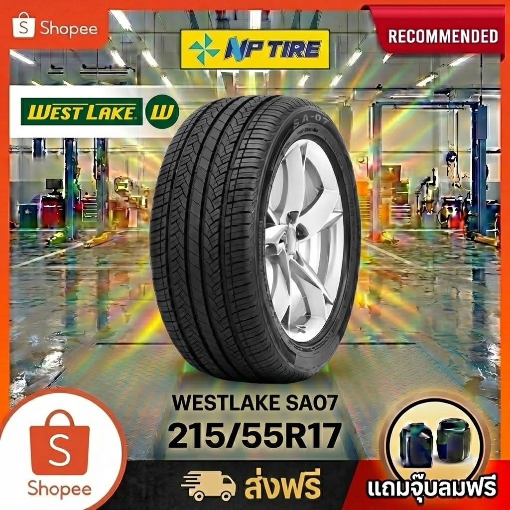 ยาง 215/55R17 WESTLAKE SA07  ราคาต่อเส้น  ปี 2026