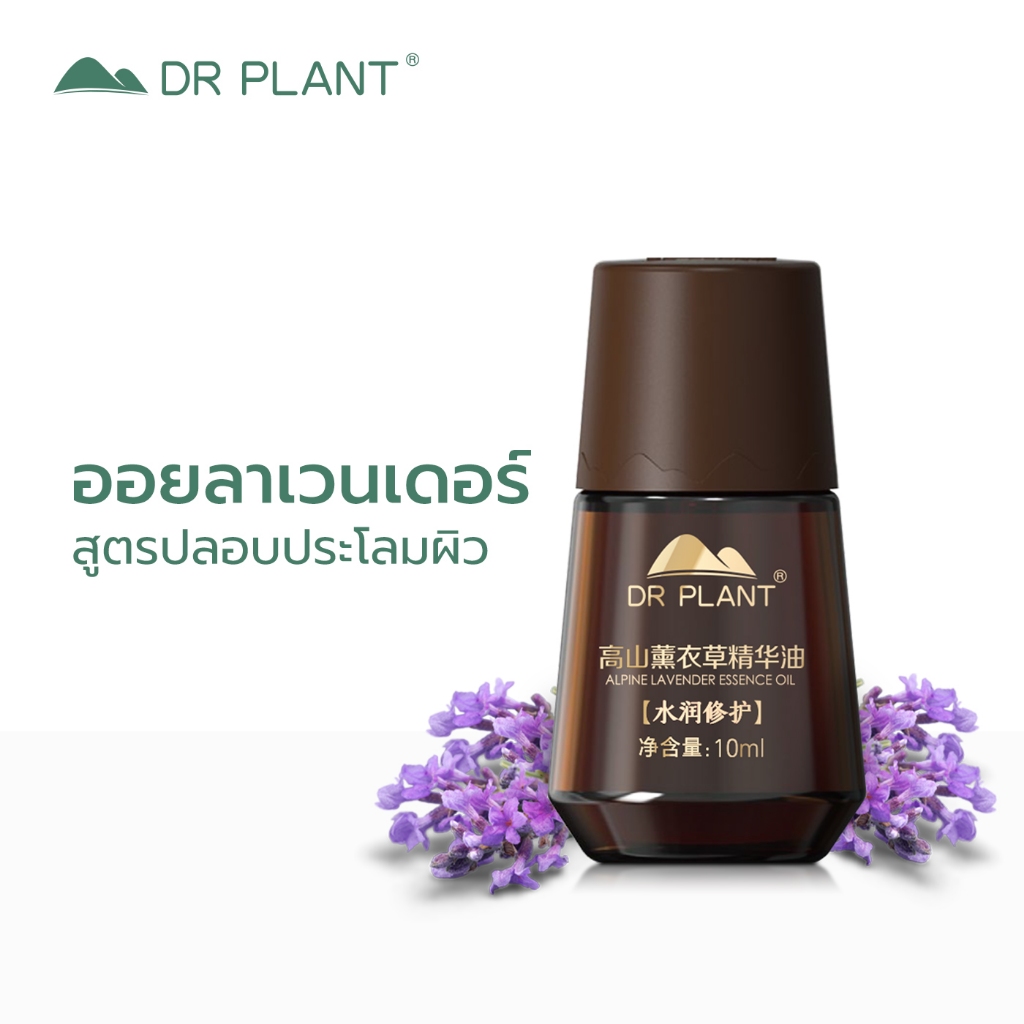 Dr.Plant Alpine Lavender Essence Oil ออยด์บำรุงผิวสกัดลาเวนเดอร์ ปลอบประโลมผิว ผิวเรียบเนียน