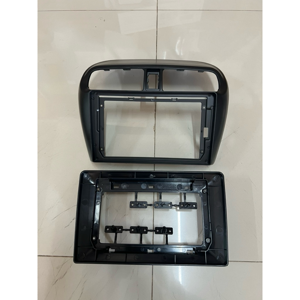 519บาท หน้ากากพร้อมกรอบใส่จอ 10นิ้วพร้อมปลั๊กตรงรุ่น Mitsubishi  Mirage&Attrage สำหรับติดจอรถยนต์