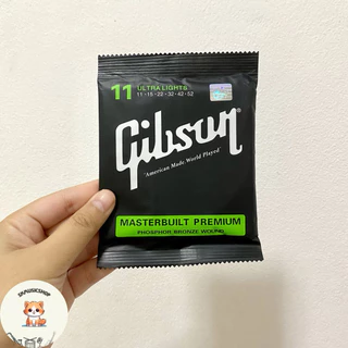 💕สายกีต้าร์ Gibsun 🎸สายกีต้าร์คุณภาพ แถมฟรี!! ปิ๊กกีต้าร์