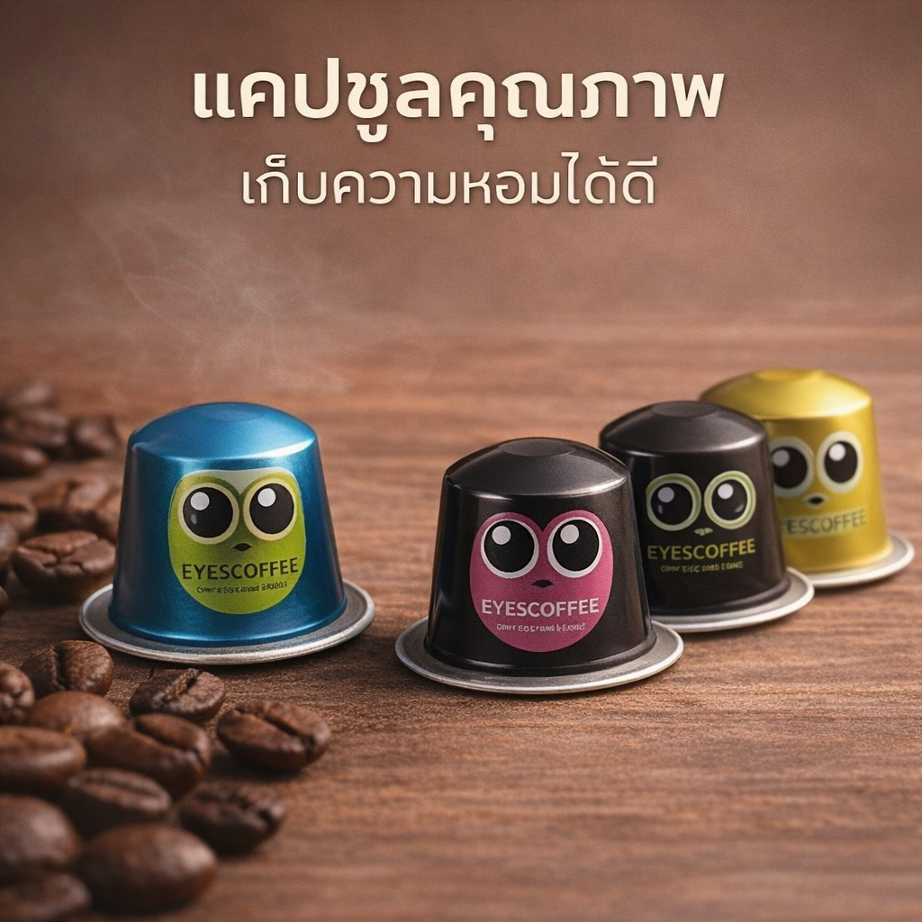 Doi Chang Thai Arabica Coffee Capsules Compatible with Nespresso®