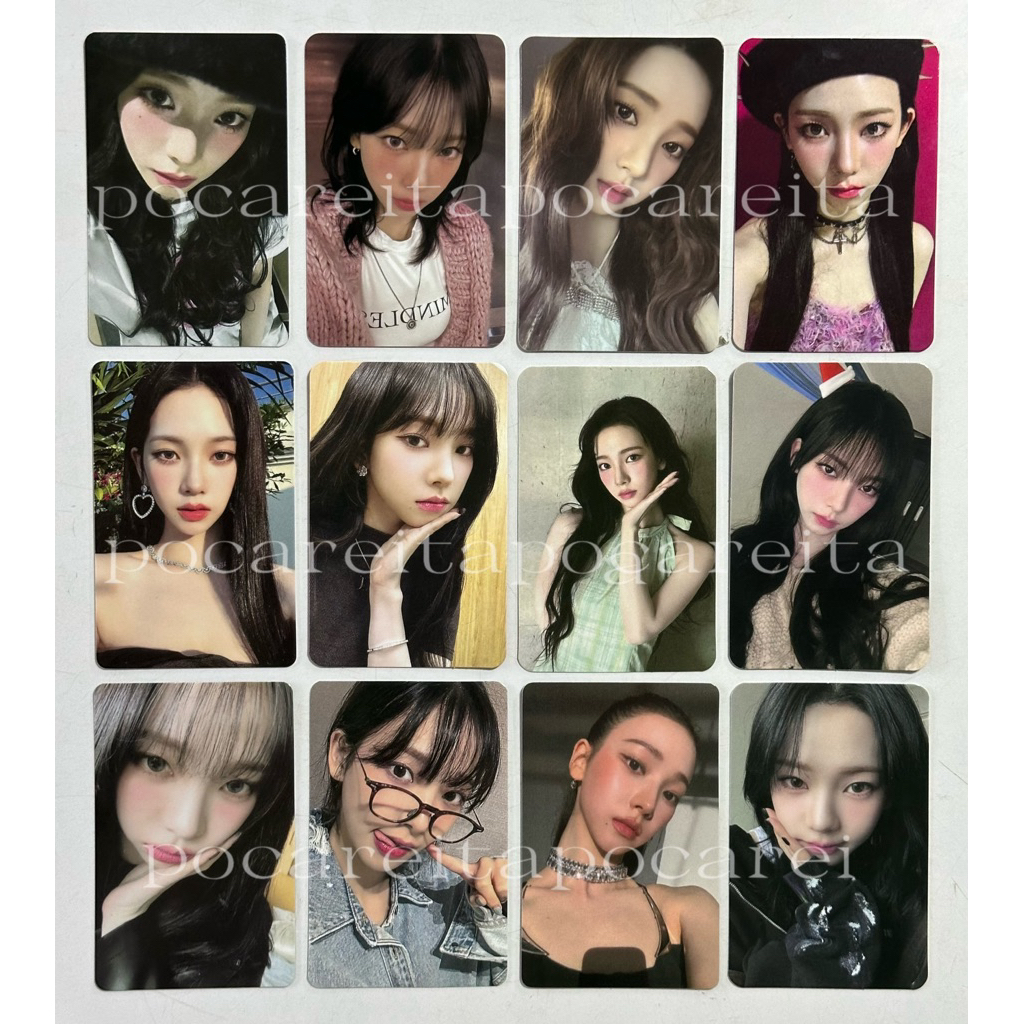 (พร้อมส่งในไทย)การ์ดaespaของแท้-จากofficial