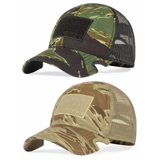 หมวกแก็ป Notch Classic Adjustable Tiger Stripe Operator Usa …