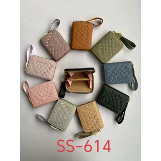 0643#กระเป๋าราคาถูก25฿ กระเป๋าสตางค์ใบสั้น กระเป๋าผู้หญิง ใส่แบงค์ใส่เหรียญ หนังPU สินค้ามาใหม่