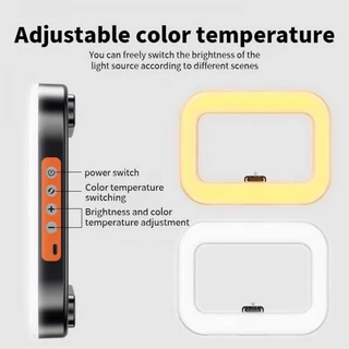 ✔[🇹🇭พร้อมส่ง🎁]ที่วางโทรศัพท์แม่เหล็ก Ring Light Video Rig รุ่นใหม่ ด้ามจับมือถือ พร้อมไฟ Led ในตัว สำหรับถ่ายภาพ Vlog