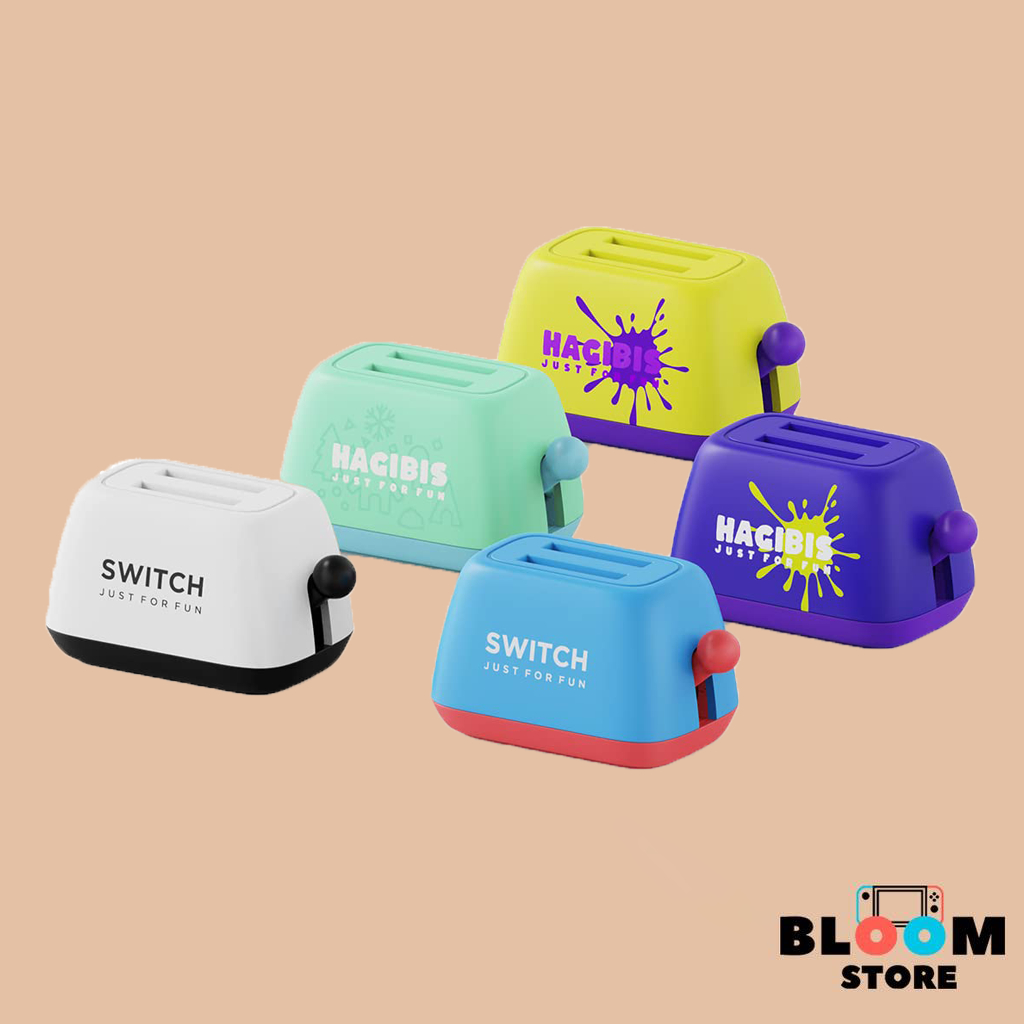 Hagibis ที่เก็บการ์ดเกม Nintendo Switch รูปทรงเครื่องปิ้งขนมปัง