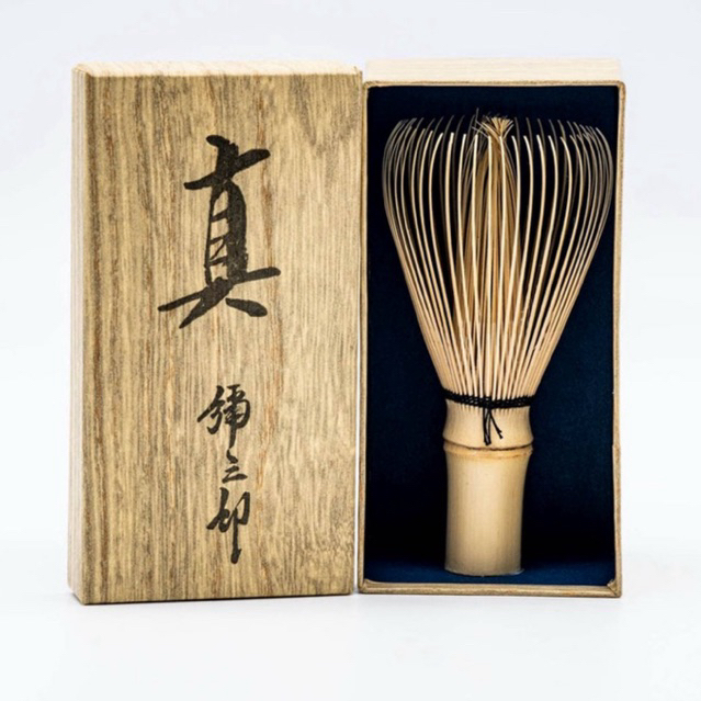 Shiratake Shin Chasen - White Bamboo Matcha Whisk