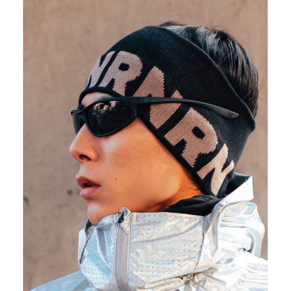 พร้อมส่ง rnrn Lettering knit hairband 🇰🇷
