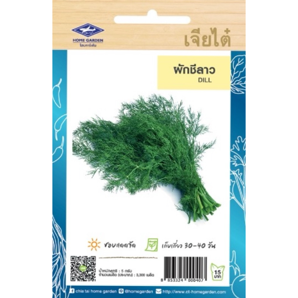 เมล็ดพันธุ์ผัก ผักซอง เจียไต๋ ผักชีลาว