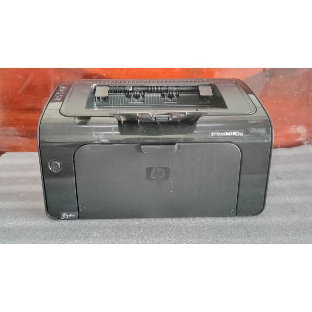 Hp laserjet P1102 P1102W เลเซอร์ ปริ้นขาวดำ พร้อมตลับหมึก สายไฟและสาย usb
