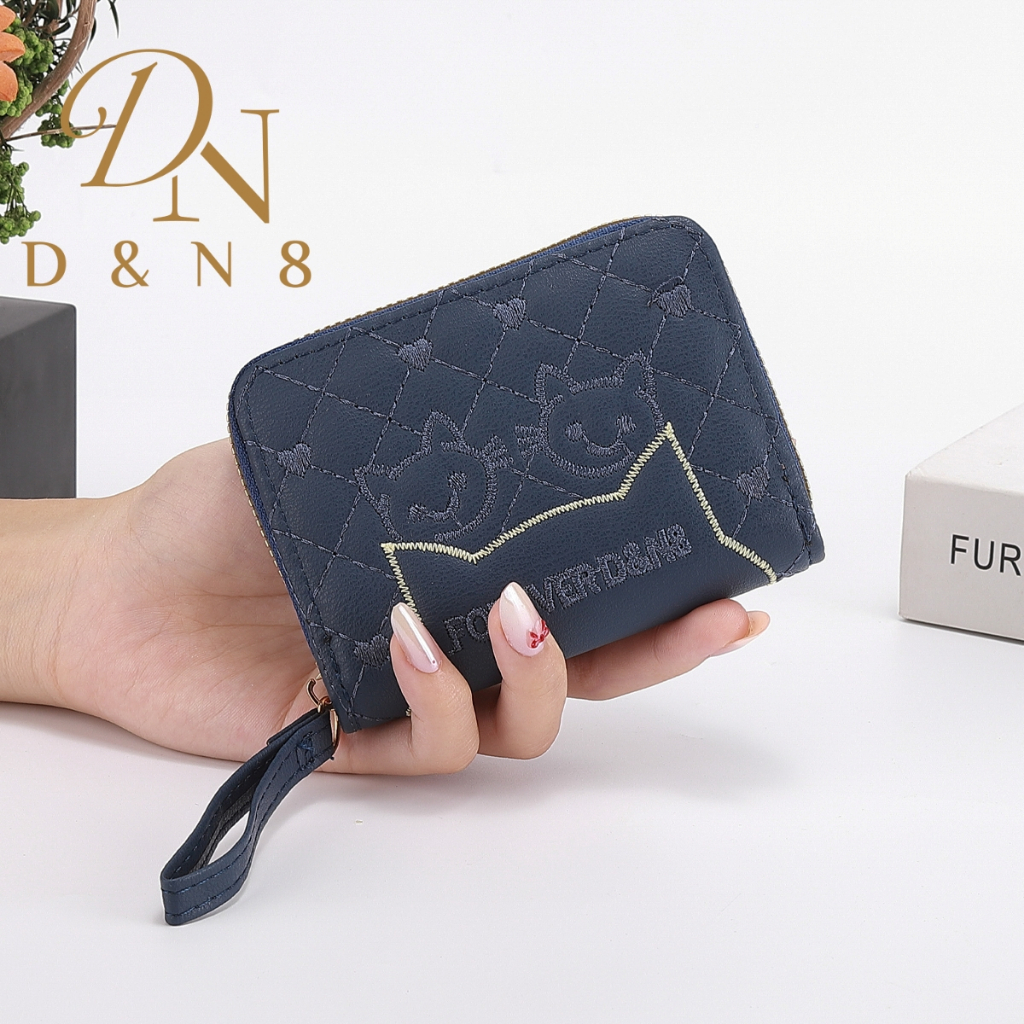 SA51#กระเป๋าสตางค์ราคาถูก กระเป๋าสตางค์ใบสั้น 📌มีซิปใบสำหรับใส่เหรียญ  วัดสุด:หนังPU รุ่นใหม่！ - รูปที่ 2