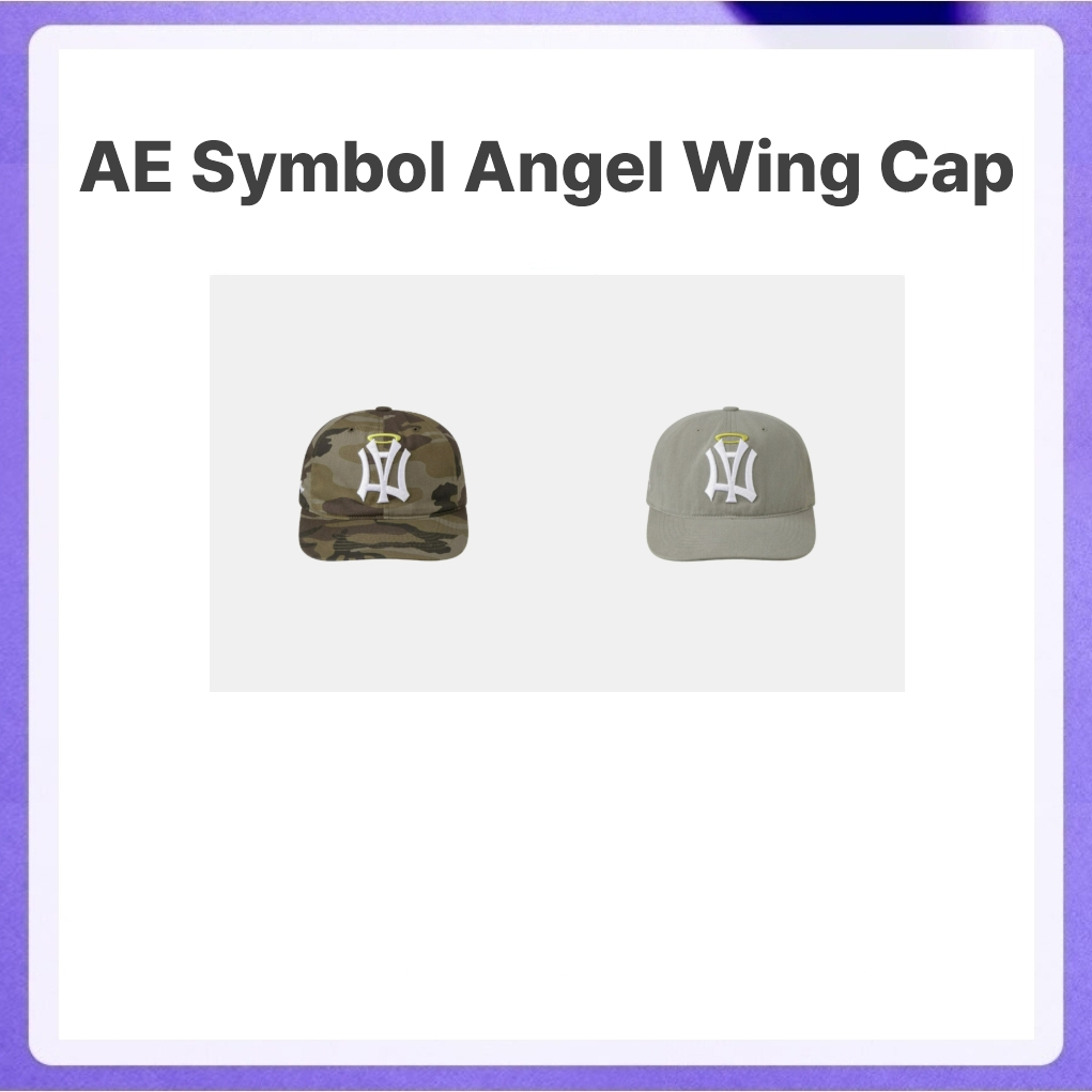 Aeae AE Symbol Angel Wing Cap (Camo)
