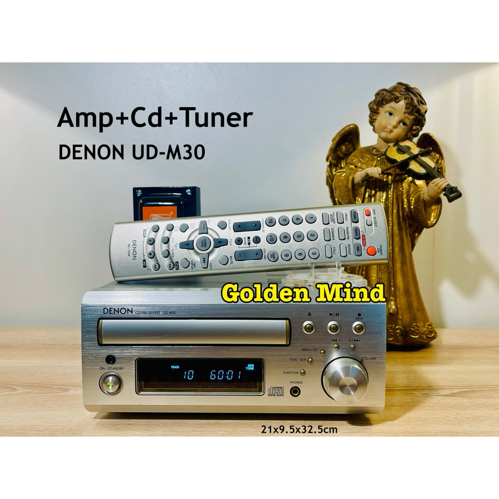 A-01-060225 DENON UD-M30 เครื่องขยายเสียงมือสองจากประเทศญี่ปุ่น 20+20W 6 ohms ไม่รวมลำโพง