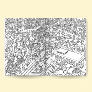 Winter Memo สมุดระบายสี 24 หน้า ขนาด 19x26.88cm