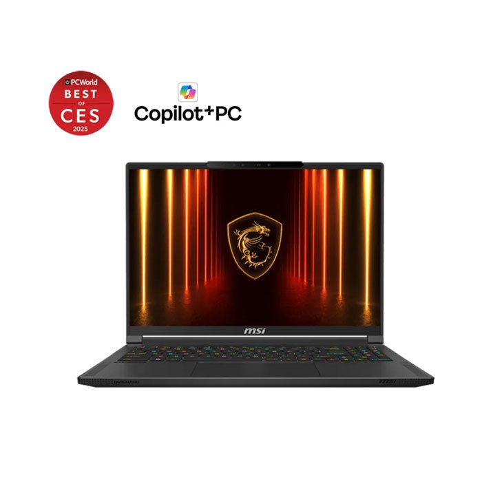 Gaming Notebook (โน๊ตบุ๊คเกมมิ่ง) MSI Stealth A16 AI+,A3XWIG-226TH 16"QHD+,Ryzen AI 9 HX 370,RTX5080